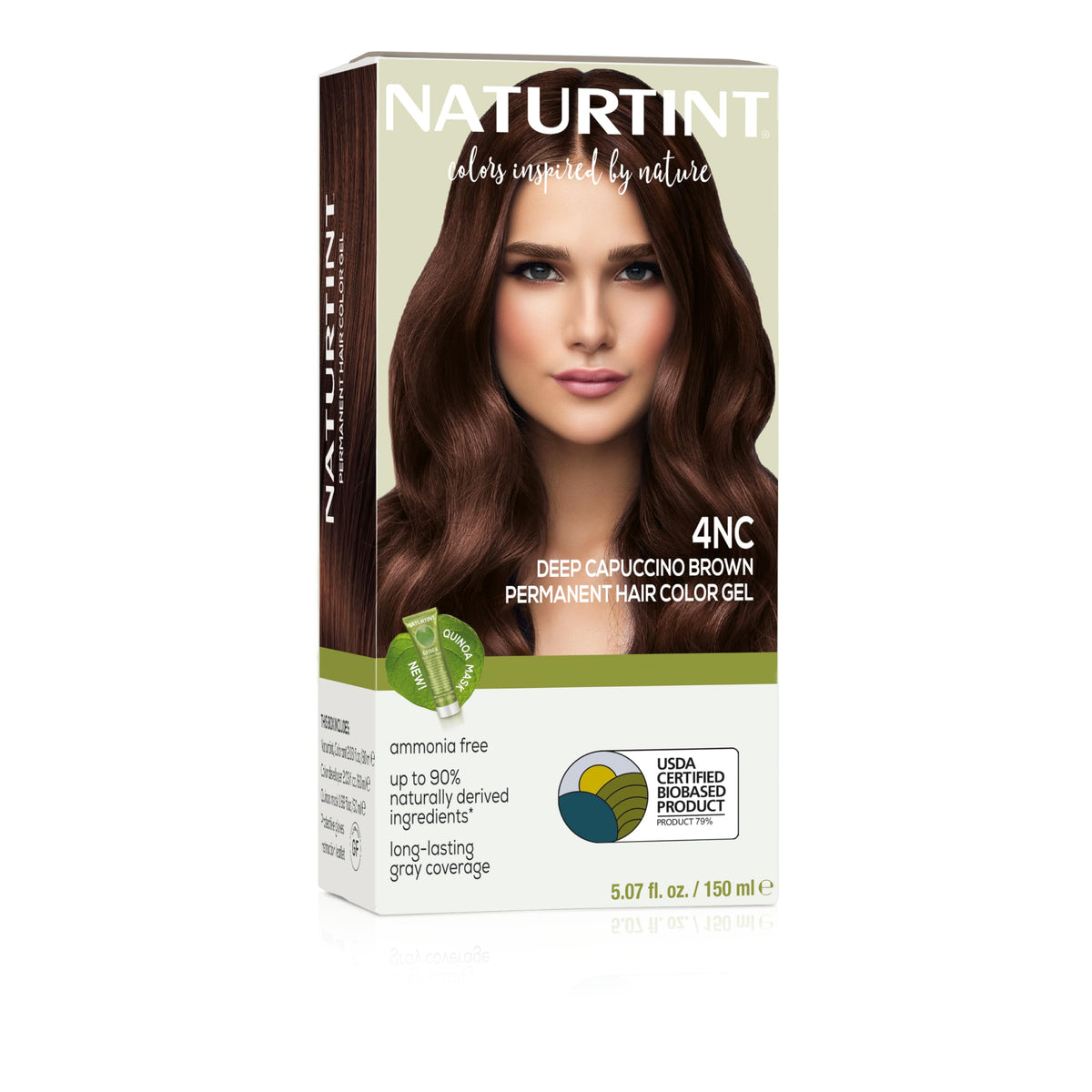 Naturtint 4NC Cappuccino profond - boîte prête à l'emploi pour coloration maison