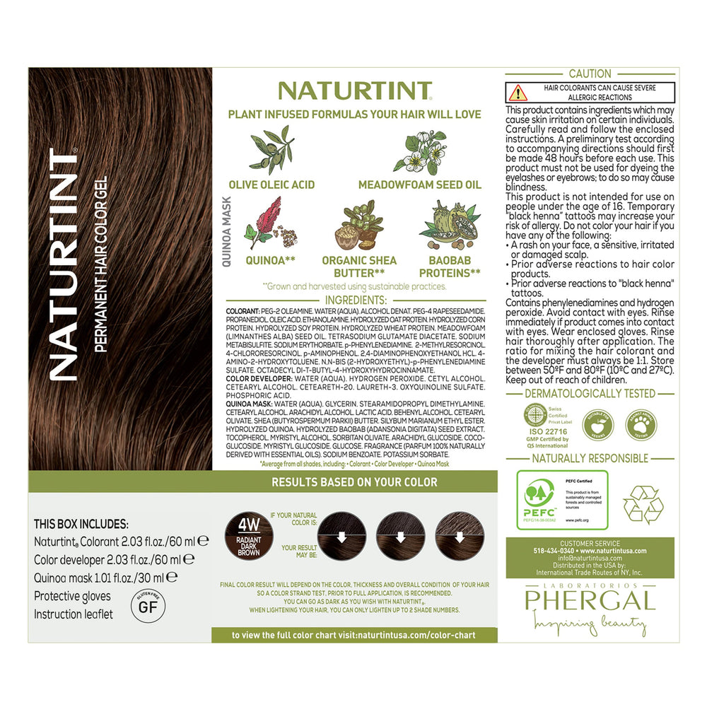 Naturtint 4W gants dapplication: protection des mains et application sans taches