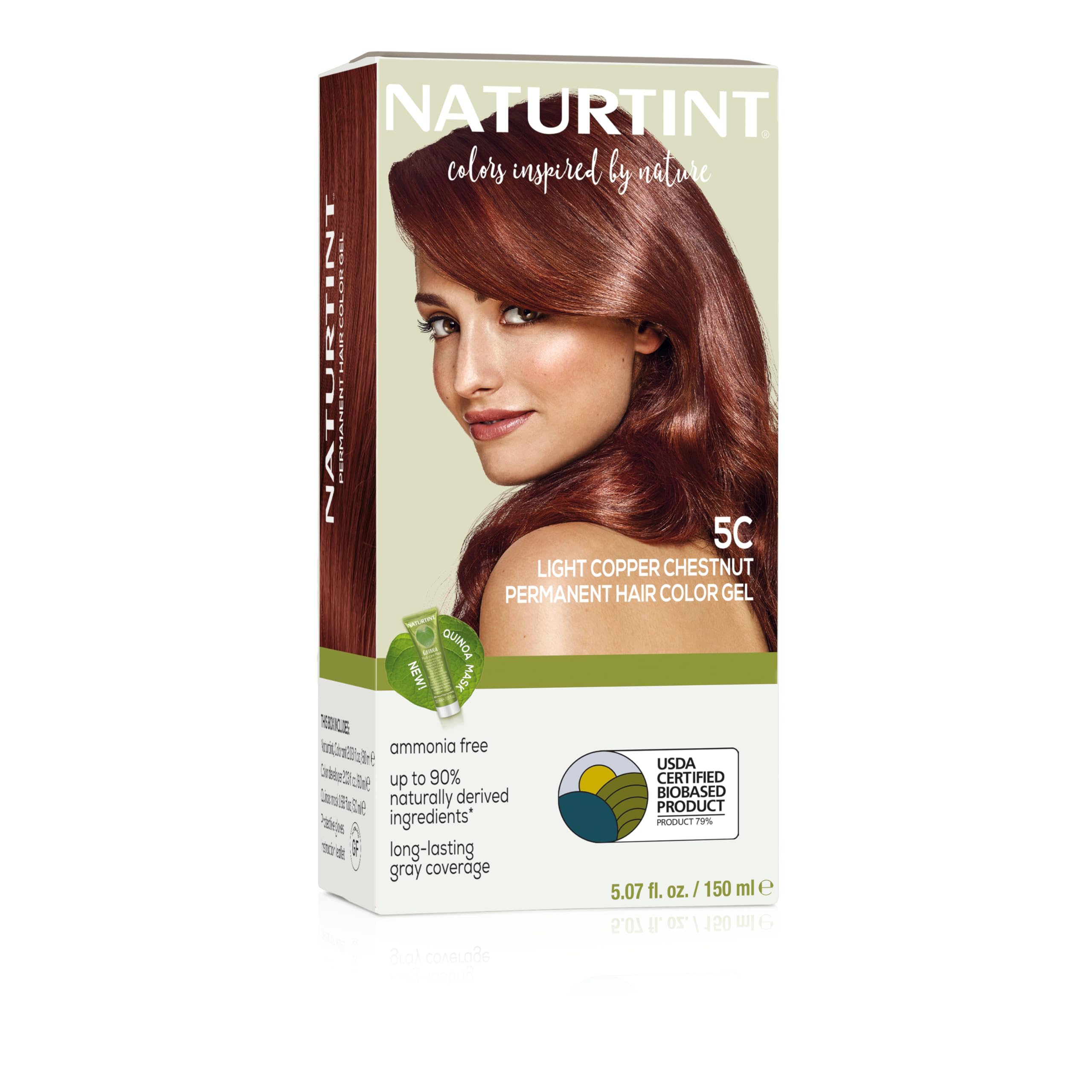 Naturtint 5C – bouteille de coloration sans ammoniac et durable.