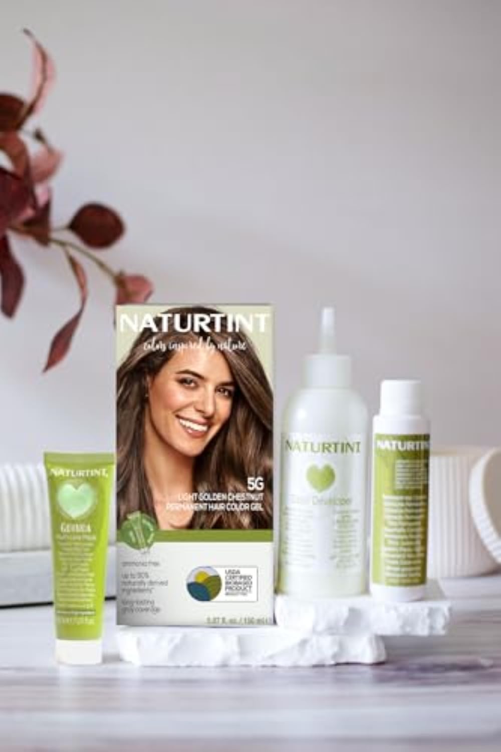 Naturtint 5G – application à domicile facile pour une couleur naturelle.