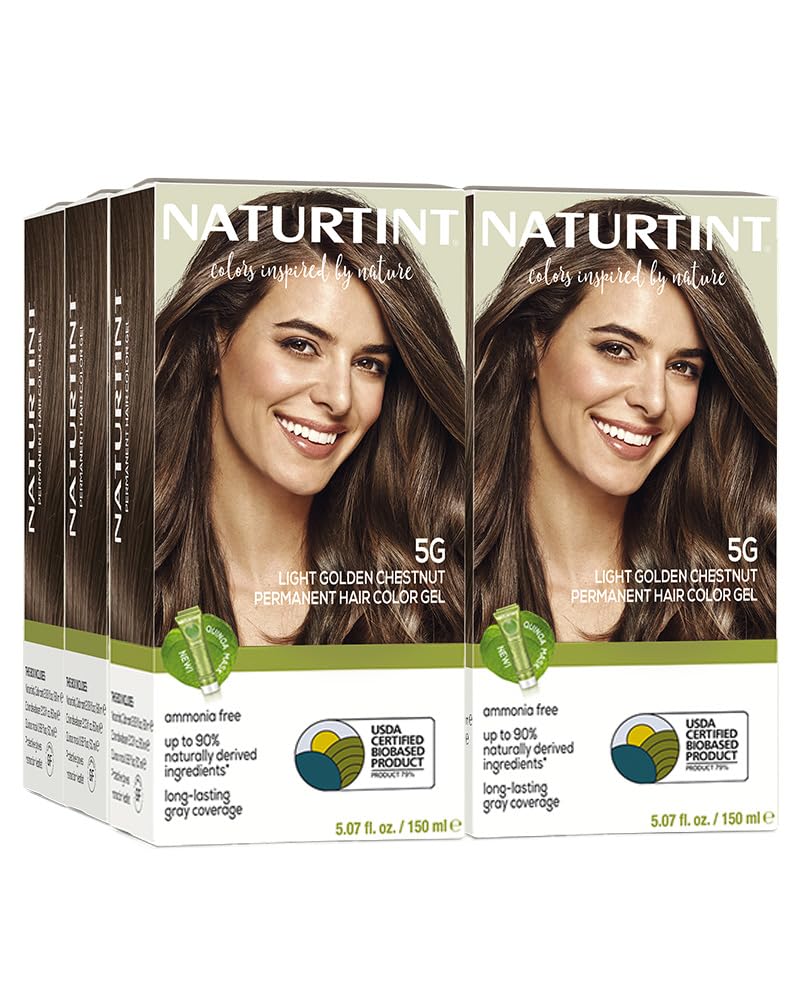 Naturtint 5G châtain doré clair – bouteille prête pour une coloration durable