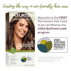 Naturtint 5G – résultat durable sur cheveux, couverture gris efficace.