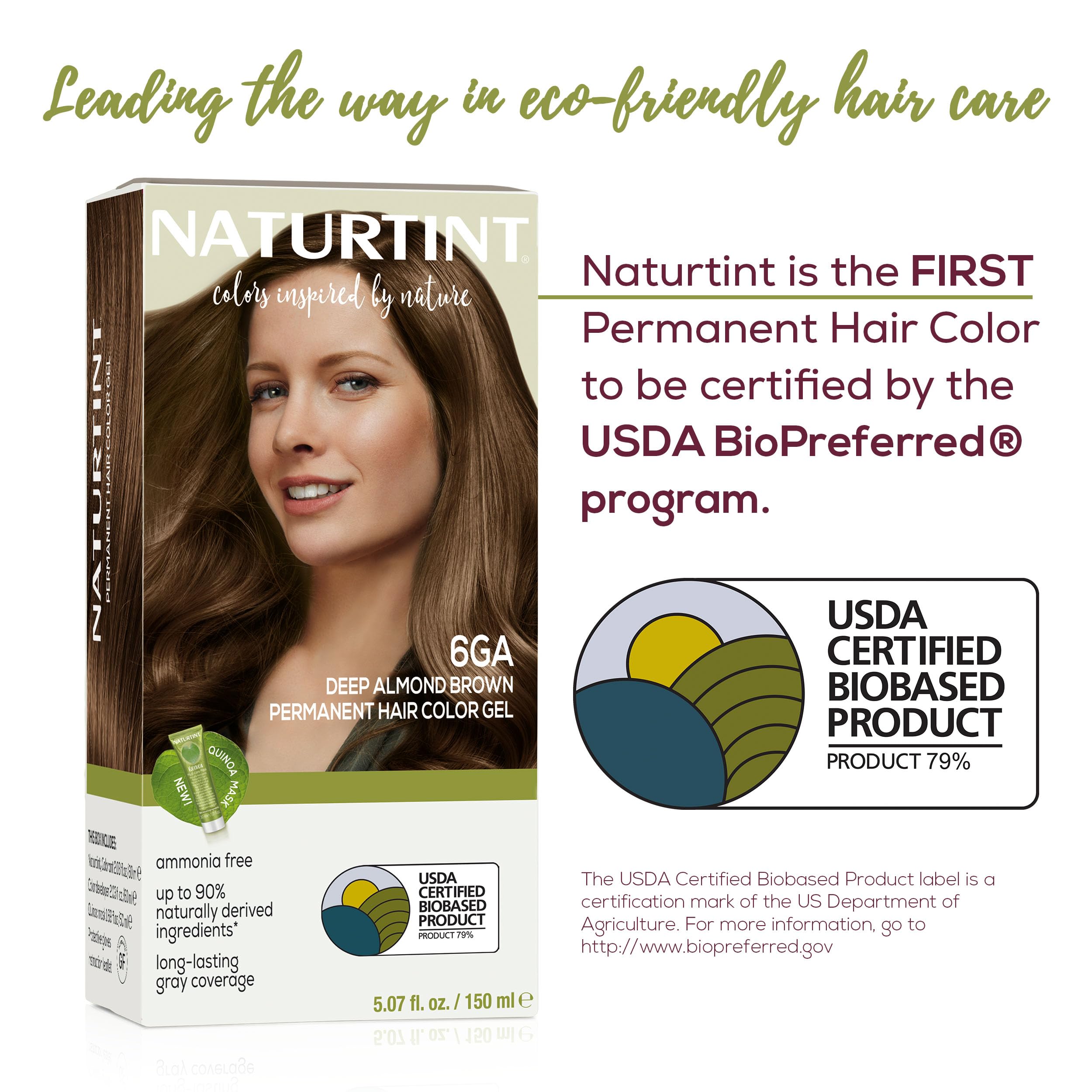 Naturtint 6GA formule végétale sans ammoniaque pour un usage sûr