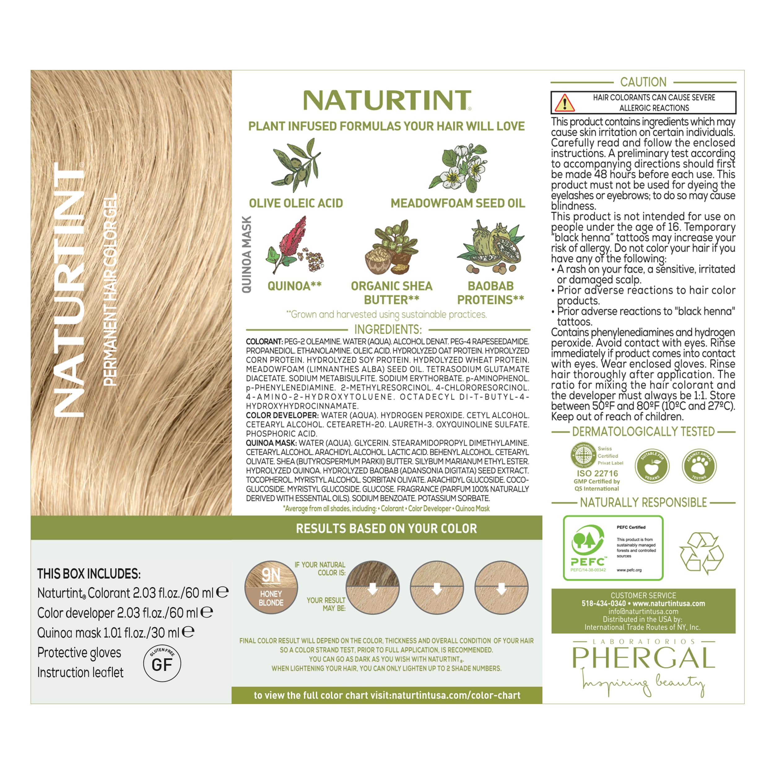 Naturtint 9N Honey Blonde – résultat blond naturel et durable sur cheveux gris