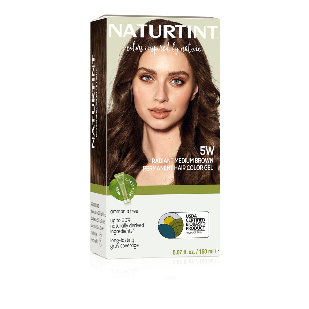 Naturtint couleur permanente 5W Radiant Brun Moyen, résultat naturel et durable