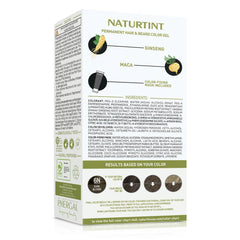 Naturtint coloration hommes 6N — Couverture des gris sur cheveux, barbe et moustache.