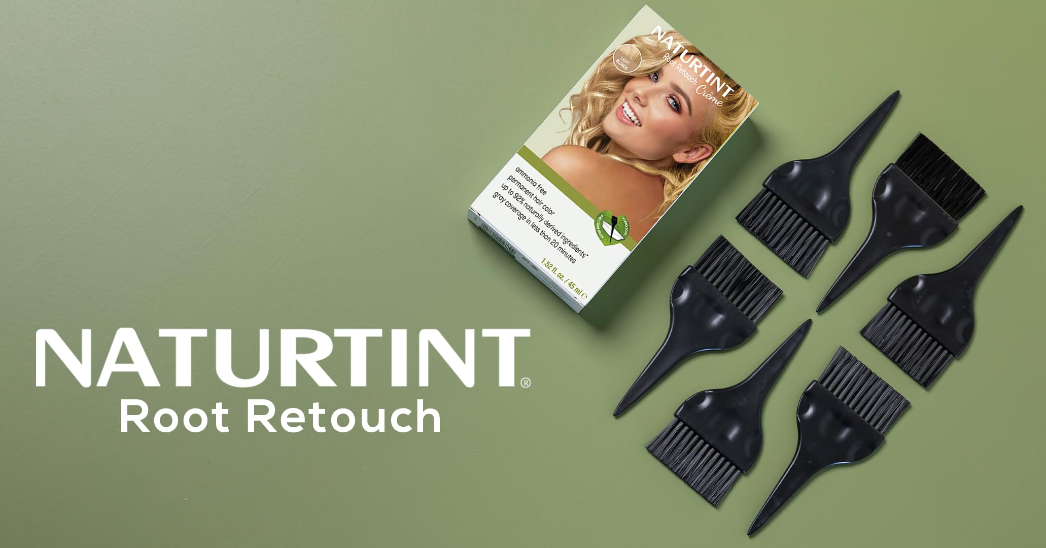 Couverture des gris avec Naturtint entre colorations.