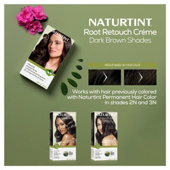 Naturtint kit couleur avec bol et pinceau pour retouche précise