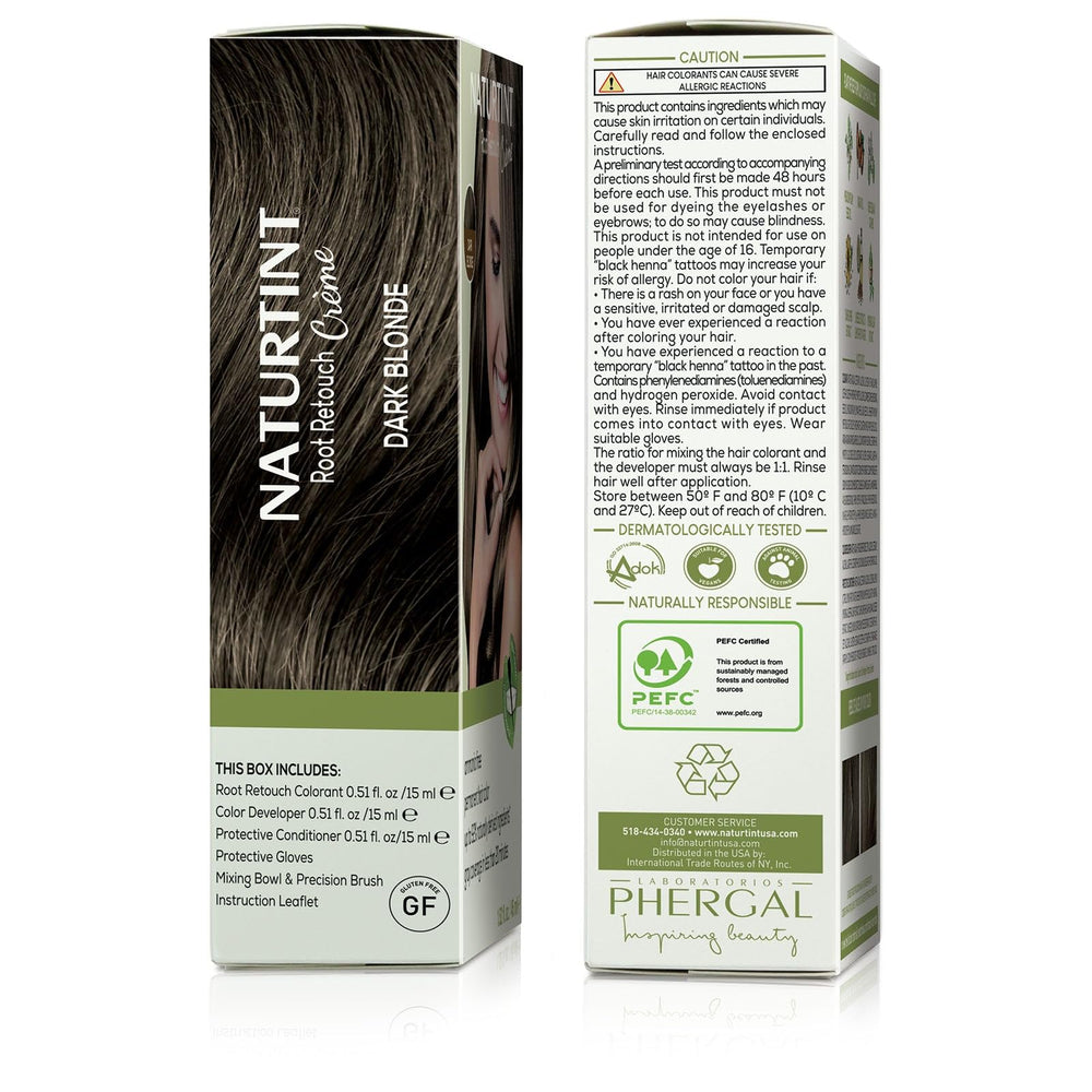 Naturtint kit coloration complet avec outils pour colorer facilement.