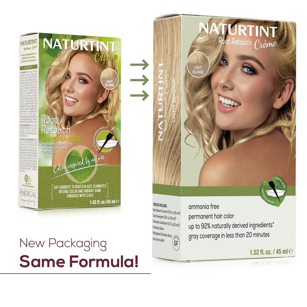Naturtint ensemble couleur complet prêt à l’emploi pour résultats homogènes.