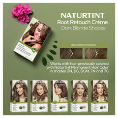 Naturtint mélange-bol et pinceau kit facilite une application précise.