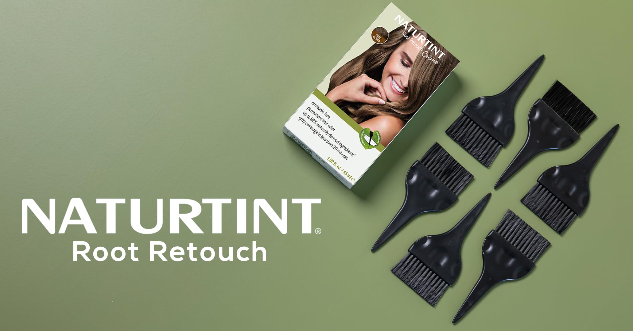 Naturtint résultat coloration racine homogène et naturelle.