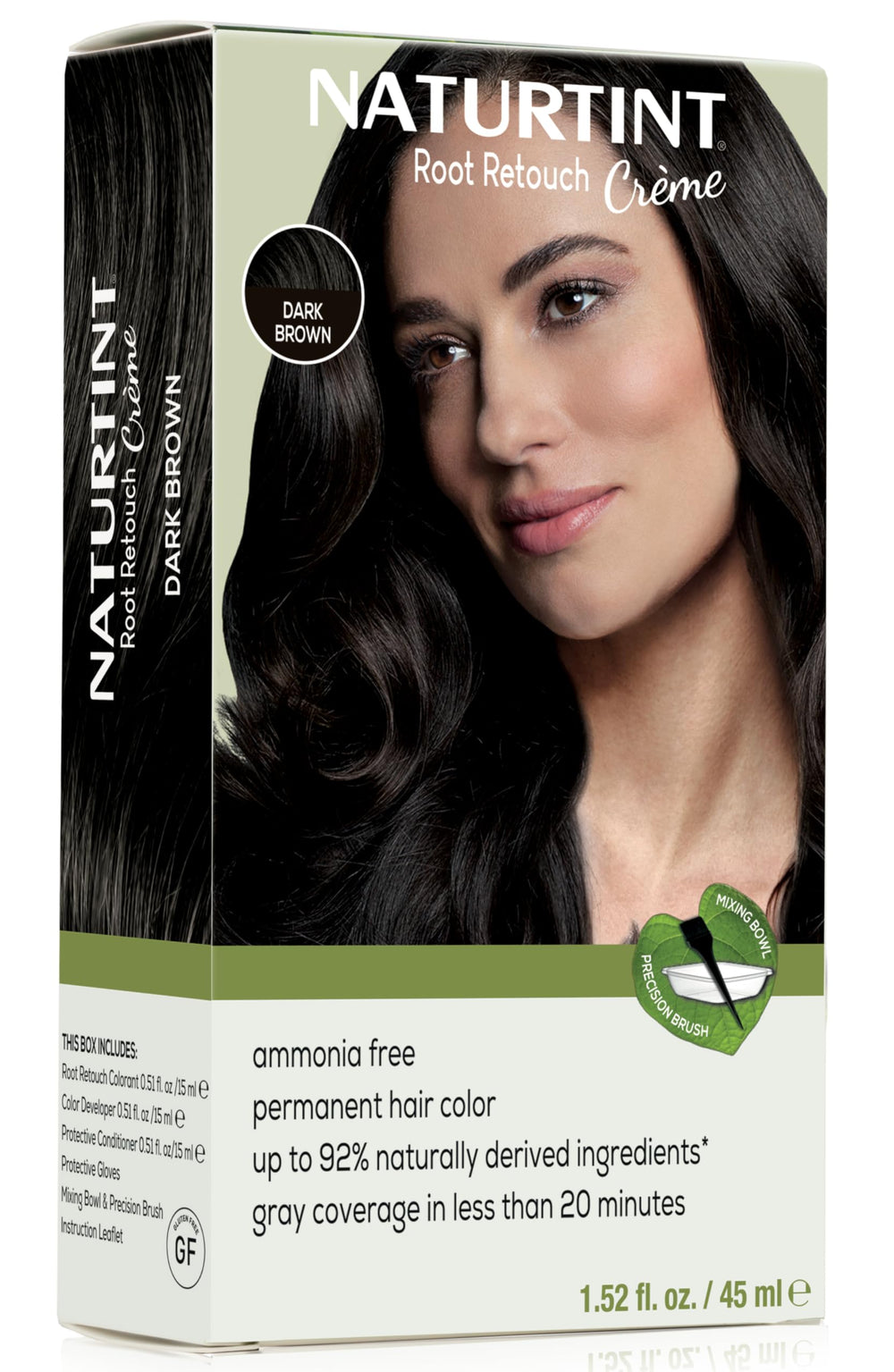 Naturtint retouche racine brun sombre pour fusion naturelle