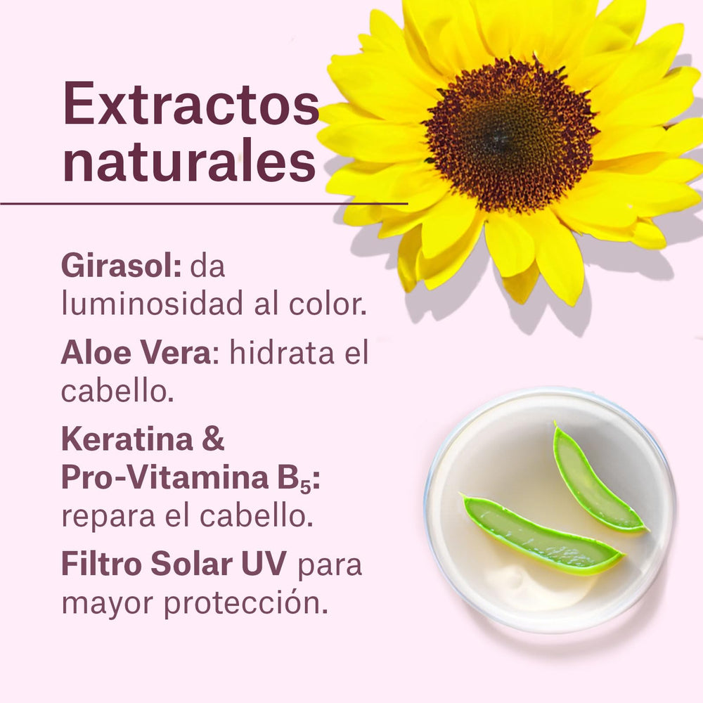 NaturVital Burgundy – protection-couleur: filtre UV léger pour l'éclat durable