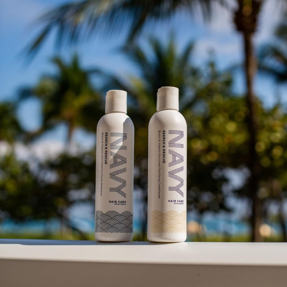 NAVY Hair Care - carte Navy Wave incluse, assistance personnalisée et conseils.