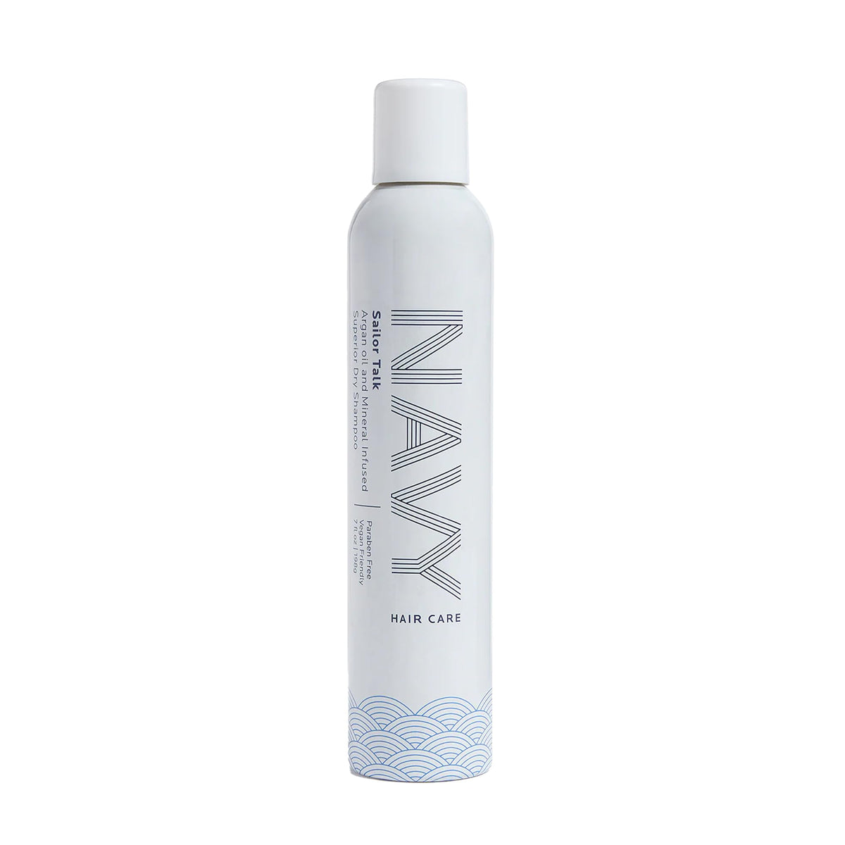 NAVY HAIR CARE Sailor Talk Shampoing Sec - bouteille, absorption rapide et fraîcheur durable.