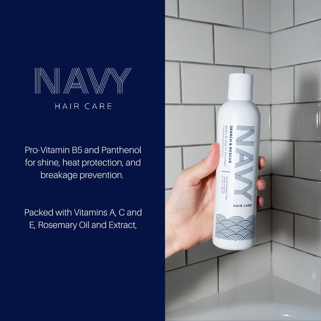 Appliquer quotidiennement NAVY HAIR CARE facilite votre routine capillaire
