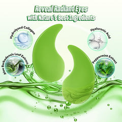 NAZANO patchs yeux texture hydratante sur peau délicate