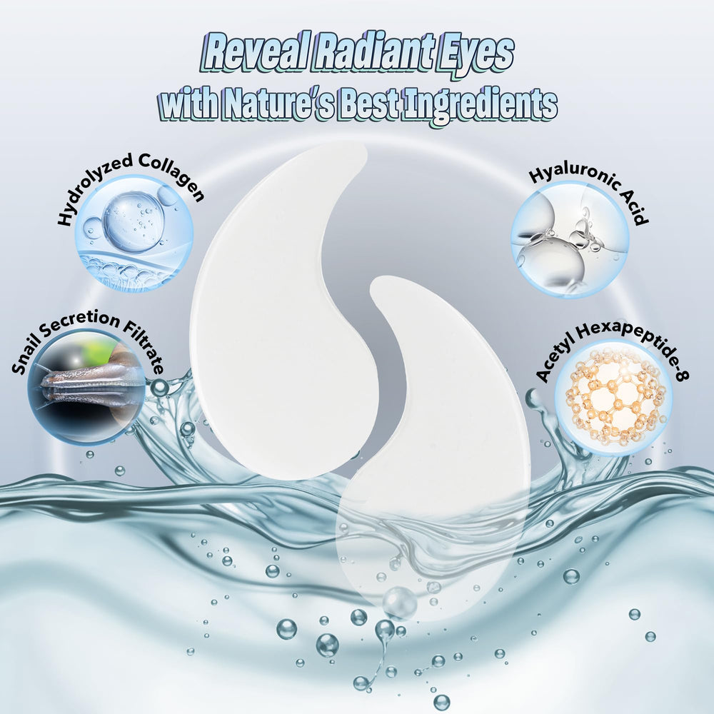 NAZANO patchs sous les yeux – hyaluronique pour une hydratation profonde et durable