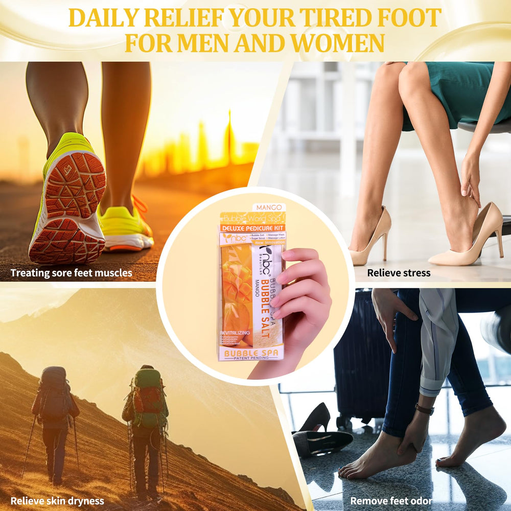 nbc BeautiLab pieds-douceur-rose-emballage : soin pratique et hygiénique