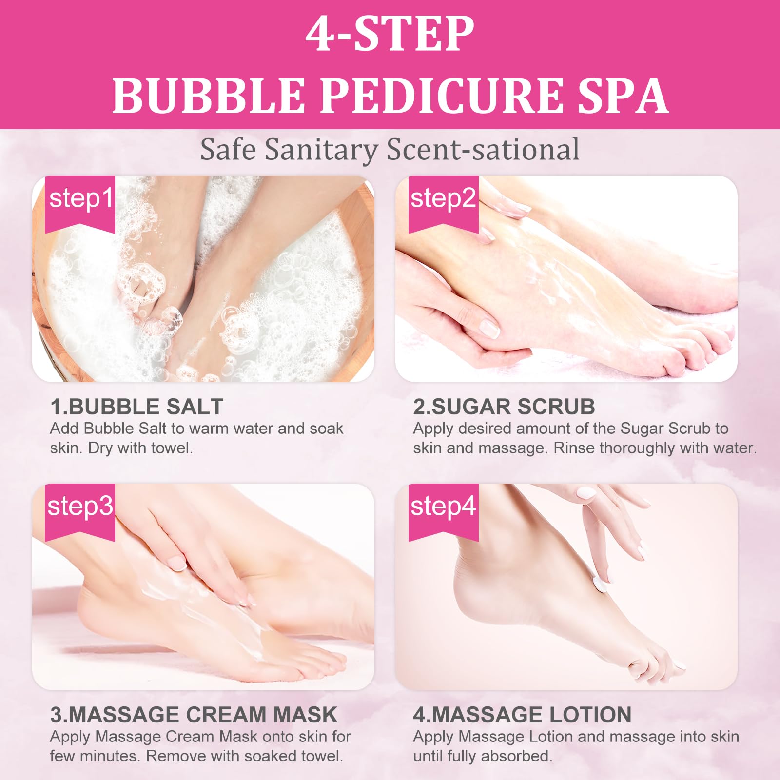 nbc BeautiLab pieds-relaxation-rituel-rose : expérience spa à la maison