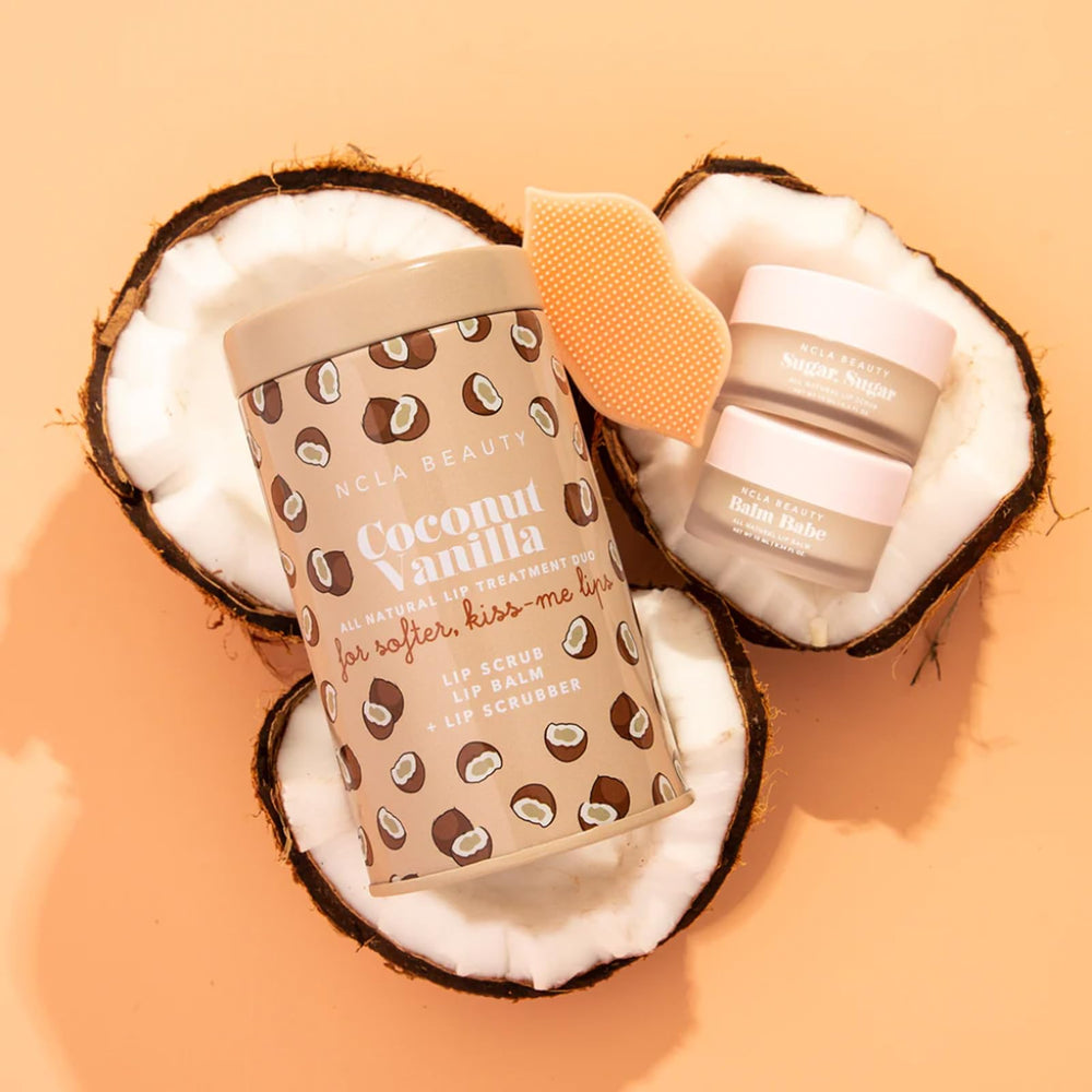 Gommage lèvres au sucre naturel NCLA, exfoliation douce pour lèvres lisses