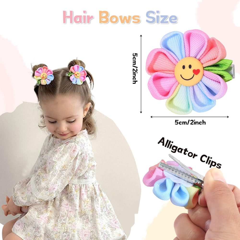 Clip crocodile NCMAMA pour cheveux avec barrette fleur