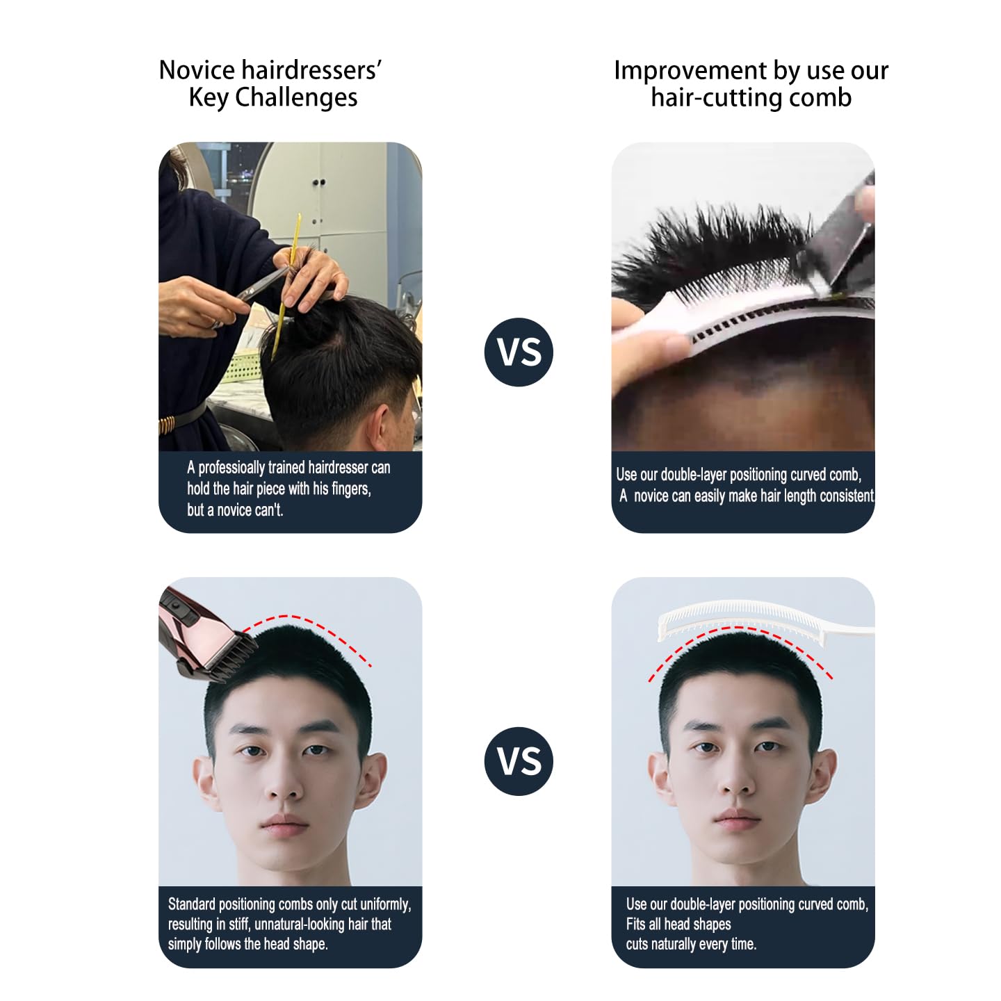 NebulaBloom reglages-longueurs-3: trois longueurs interchangeables pour des fades variés