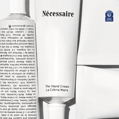 Texture non gras de Nécessaire Crème Mains pour une application légère.