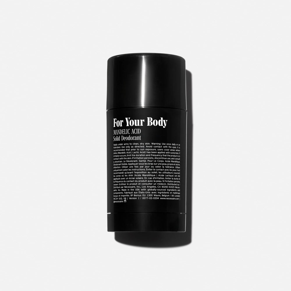 Nécessaire Santal déodorant avec applicateur précis pour une application ciblée.
