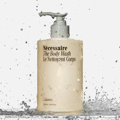 Étiquette Nécessaire Gel Douche Eucalyptus – informations claires sur les ingrédients.