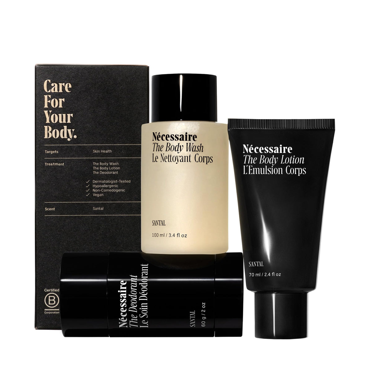 Nécessaire gel douche voyage – nettoyage rafraîchissant du corps