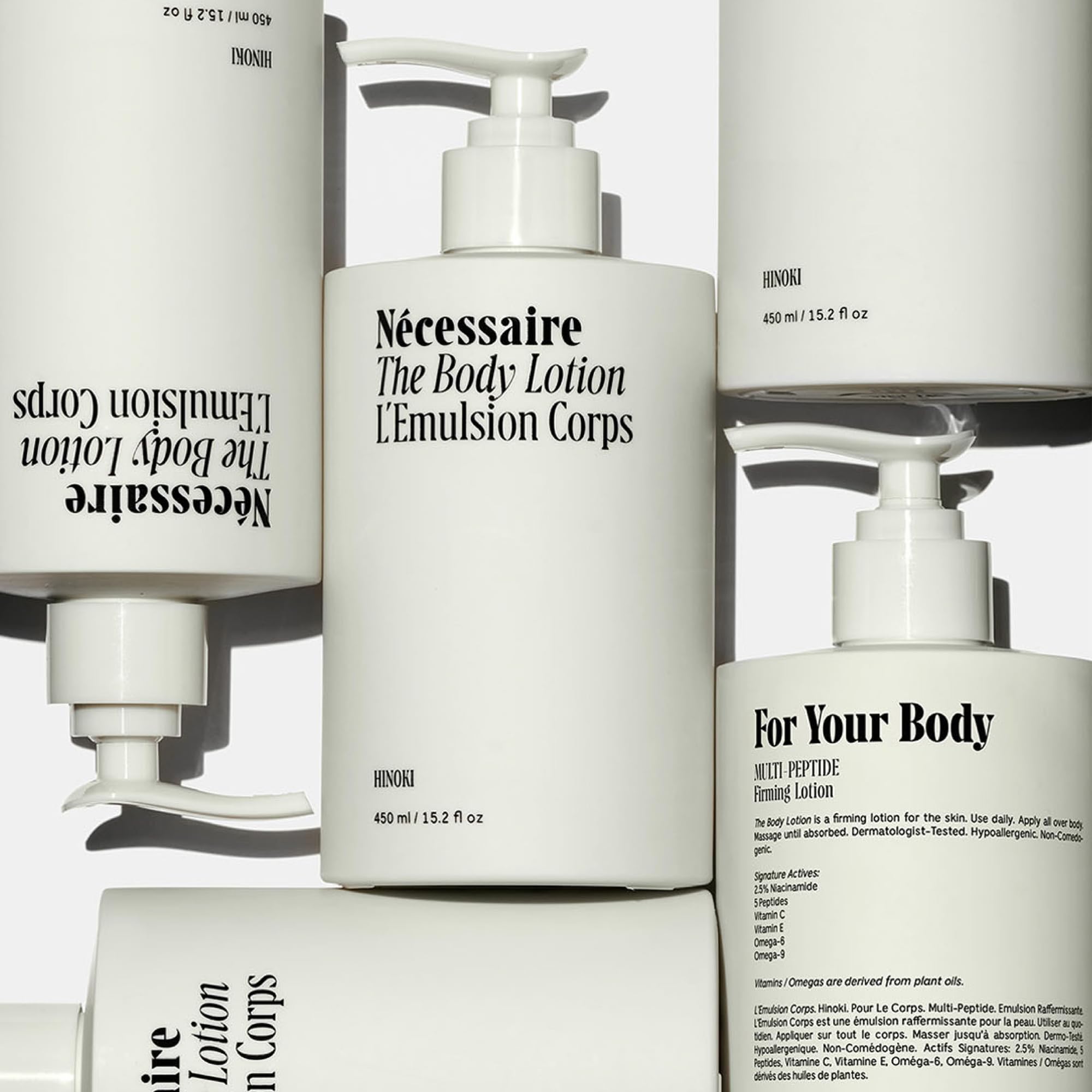 Lotion Hinoki Nécessaire – nourrissante, renforçant la barrière cutanée.