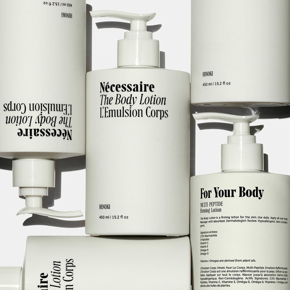 Lotion Hinoki Nécessaire – nourrissante, renforçant la barrière cutanée.