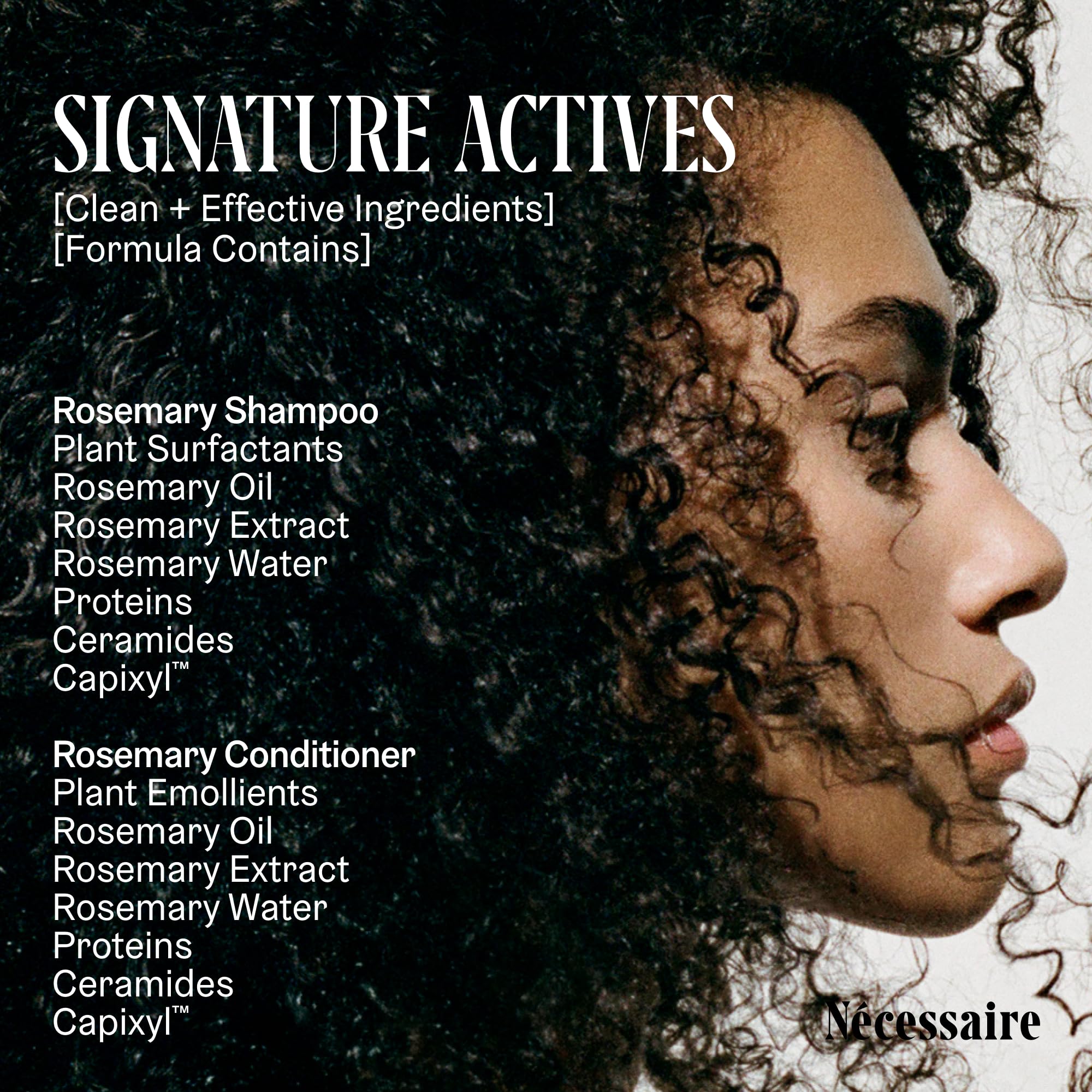 Sans sulfates: douceur adaptée aux cheveux colorés.