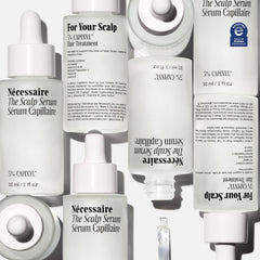 Nécessaire Scalp Serum: application douce qui n'alourdit pas les cheveux.