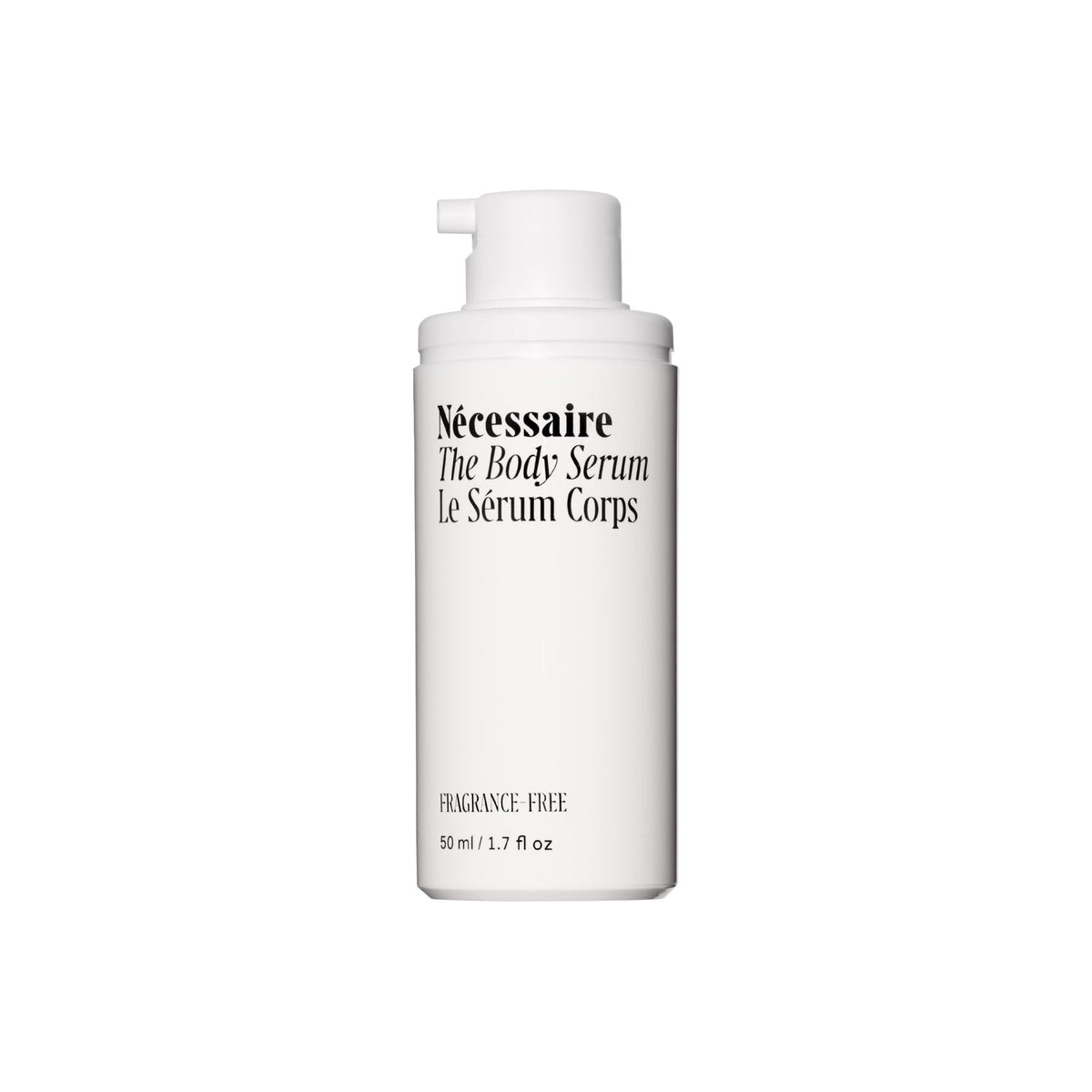 Sérum corps Nécessaire – absorption rapide et hydratation efficace.