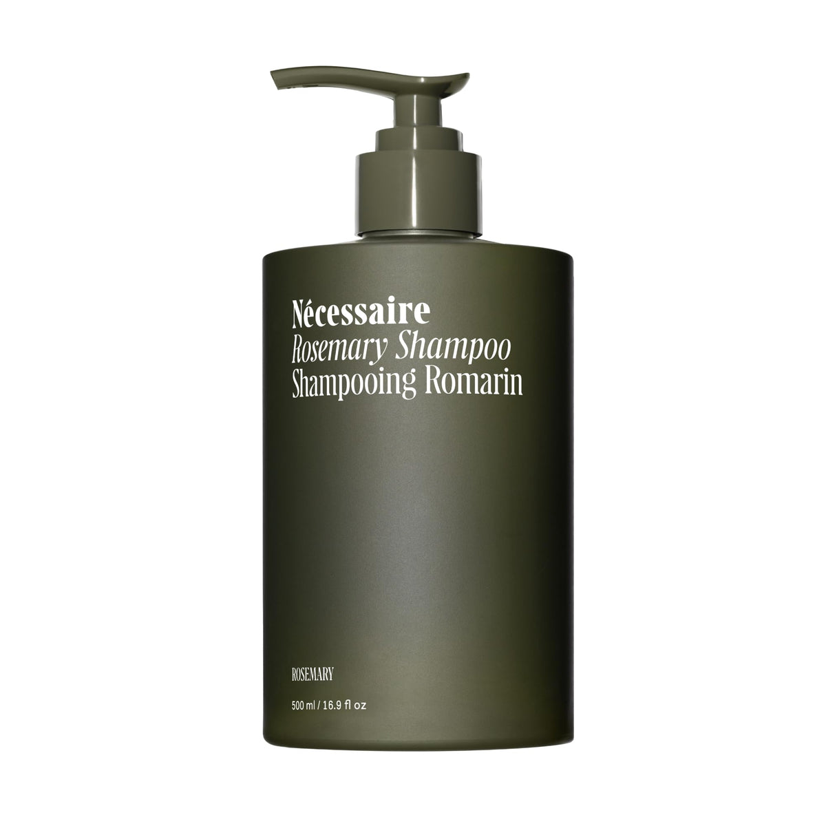 Shampooing Nécessaire romarin avec pompe prêt pour usage quotidien