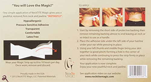 NeckTITE Magic: application crème pour le cou, soin ciblé et rapide.