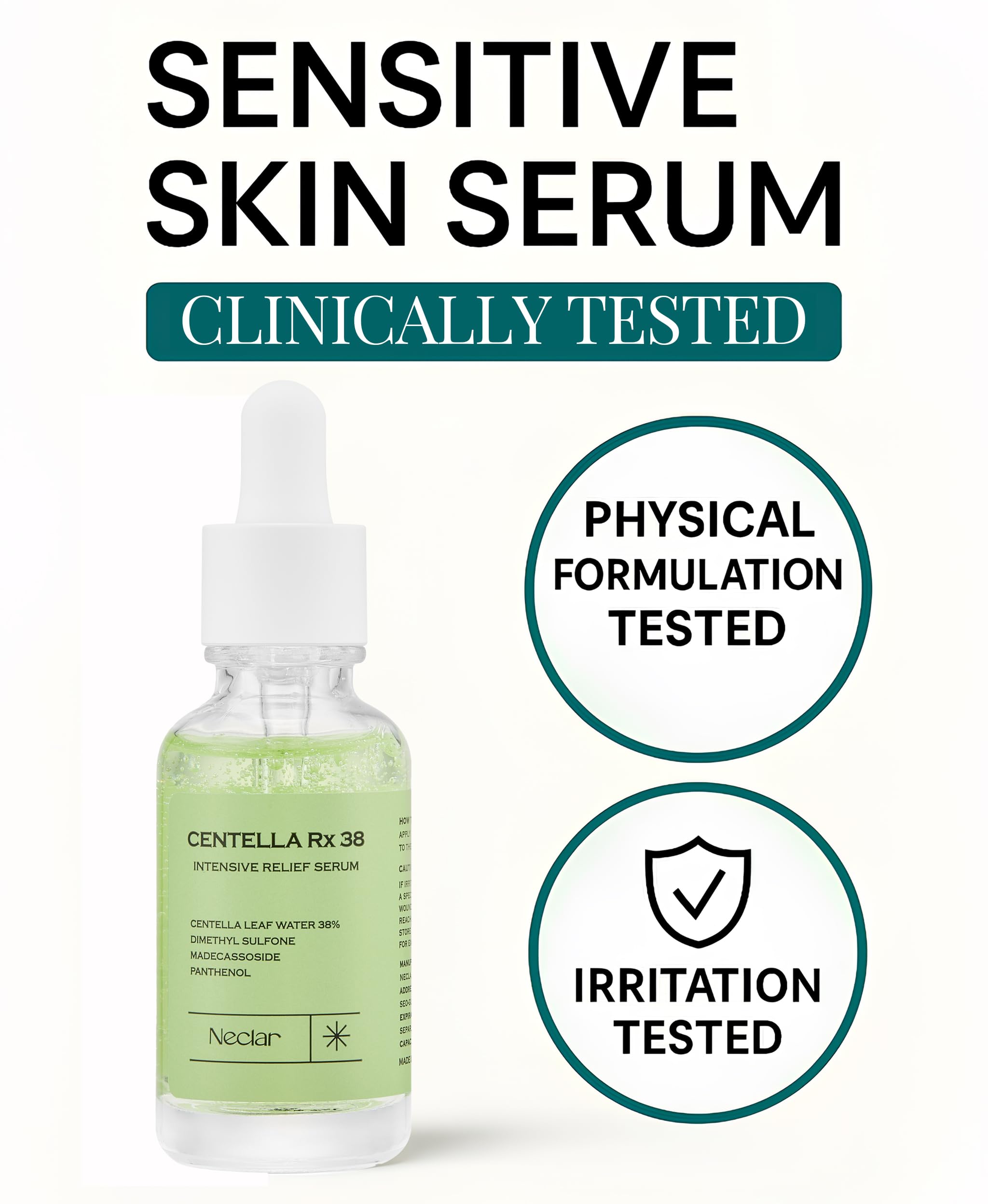 Sérum Neclar Centella Asiatica – routine quotidienne apaisante