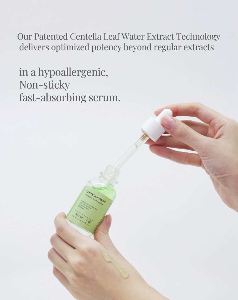 Sérum Neclar Centella Asiatica – texture légère et non grasse