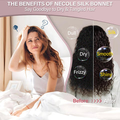 Necole bonnet-soie-reglage-elastique: ajustement sécurisé et confort personnalisé.