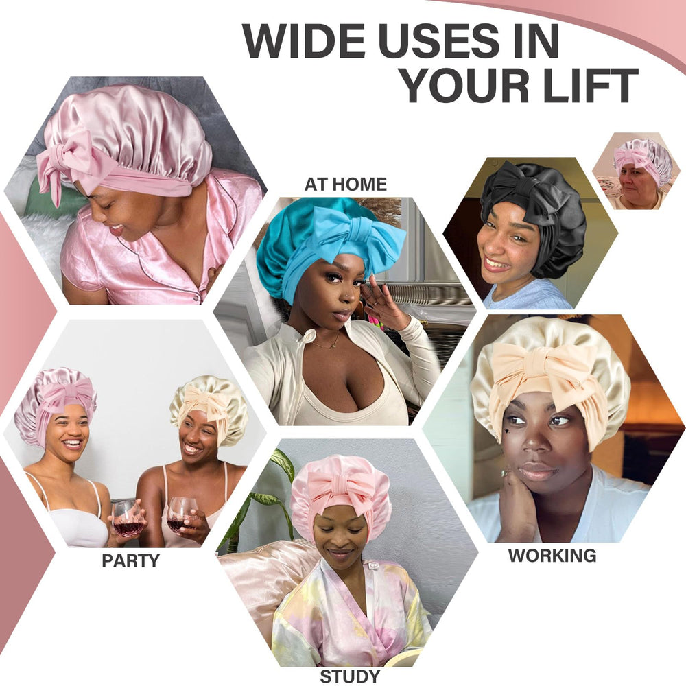 Necole bonnet-voyage: léger et pratique pour cheveux en déplacement