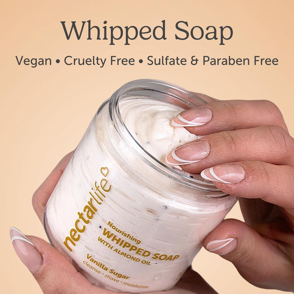 Nectar Life Beurre Rasage Vanille: glisse douce pour un rasage précis.
