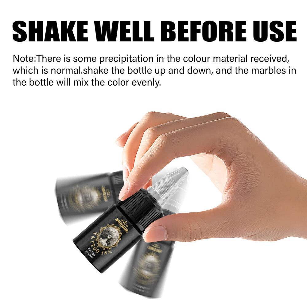 Neebol 21-color ink setup ideal for professional outlining and shading.