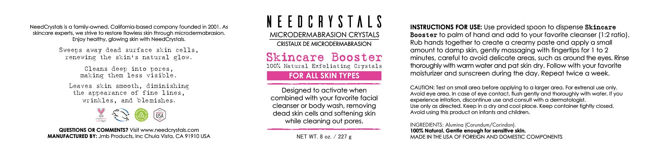 NeedCrystals keratosis-pilaris souplesse, peau plus douce après exfoliation régulière.