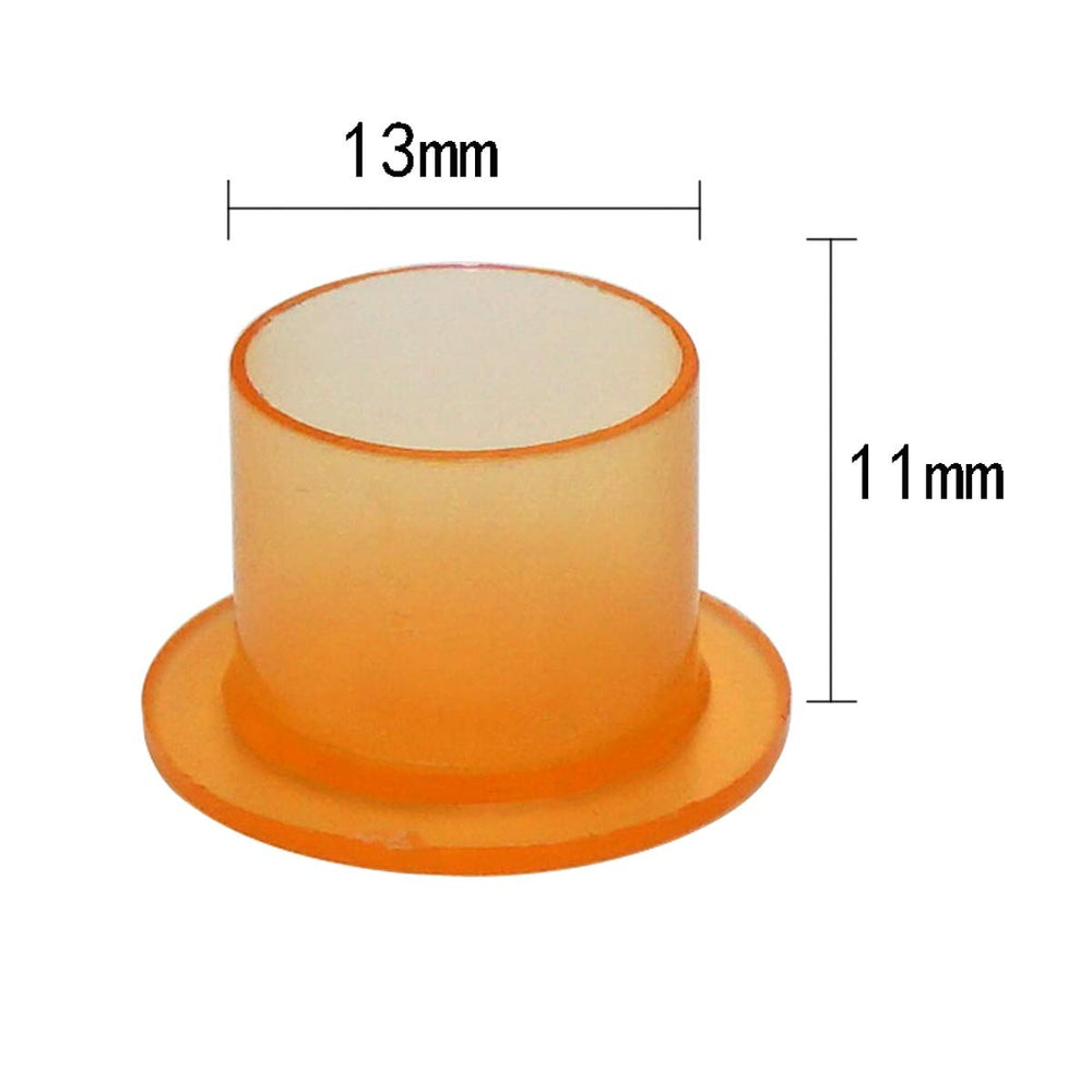 Needlehouse tasses d'encre tatouage transparentes 10x8mm pour pigments faciles à gérer