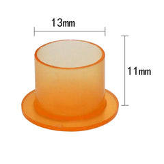 Needlehouse tasses d'encre tatouage transparentes 10x8mm pour pigments faciles à gérer