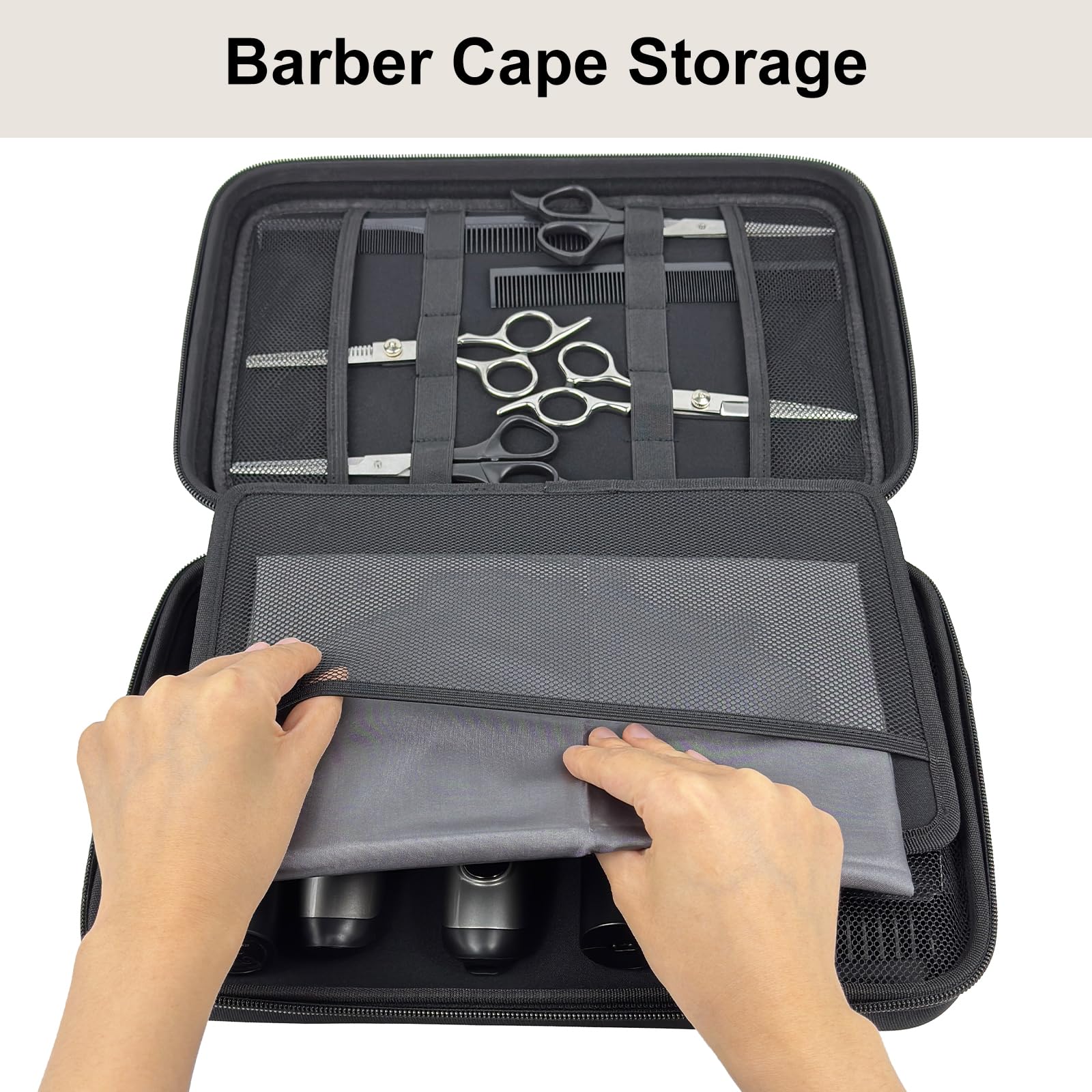 Neehows Sac Barbier – anse réglable pour un transport facilité en voyage