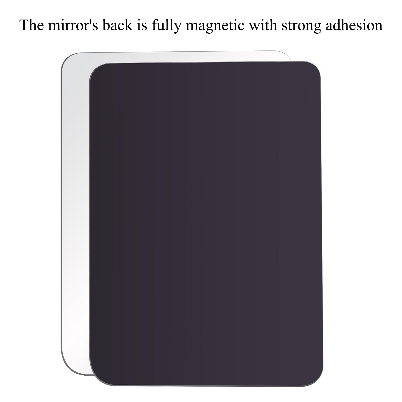 Miroir Neehows dimensions 4,17 x 5,78 pouces, taille compacte.
